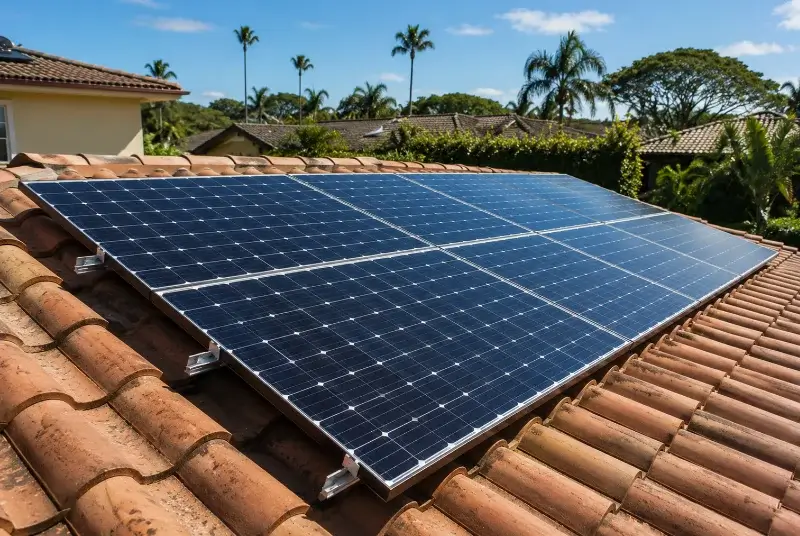 Installation de panneaux solaires à Simandres