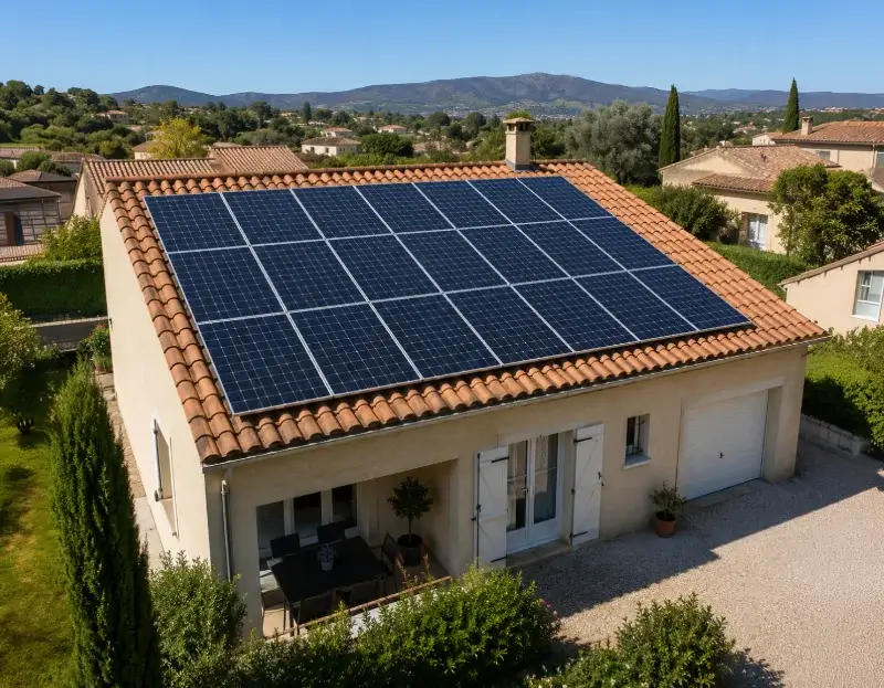 Prime à l'autoconsommation panneaux solaires Simandres — aide financière de l'État